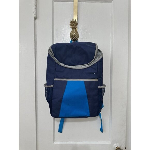 Blue and gray insulated backpack - Picture 1 of 12